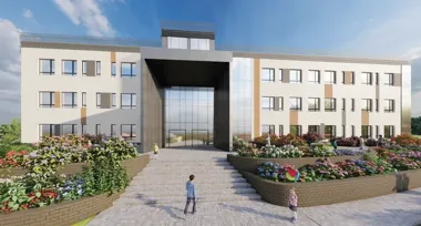 Czarkowo z nową szkołą i boiskami. Na placu budowy widać już zmiany