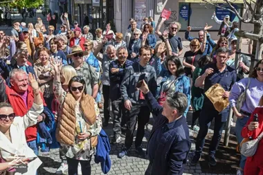 Tłumy schodzą do piwnic. Zielona Góra świętuje rekordowy festiwal wina