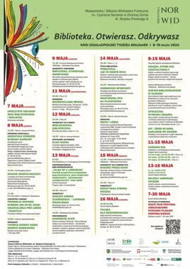 Norwid szykuje tydzień pełen książek i spektakli na żywo