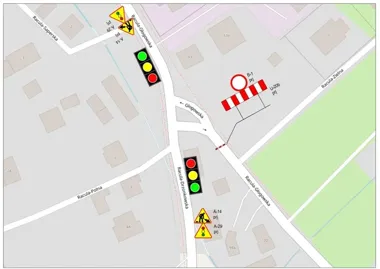 Dwa mini ronda, dwa zamknięte odcinki dróg. Zmiany w Raculi i Ochli