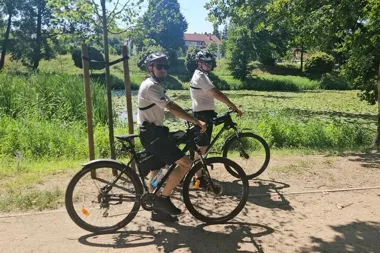Policyjne patrole rowerowe wracają na ulice Zielonej Góry. Mają 12 jednośladów
