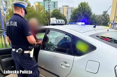 54 taksówki pod lupą policji w Zielonej Górze. Trzy straciły dowody