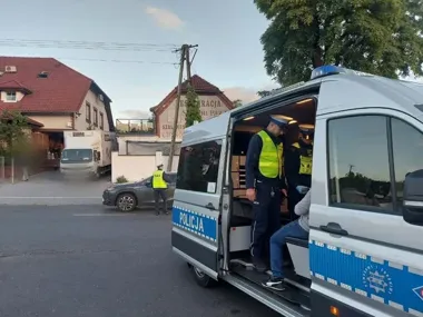 Poranna kontrola w Zielonej Górze. Jeden kierowca wiózł dzieci po alkoholu