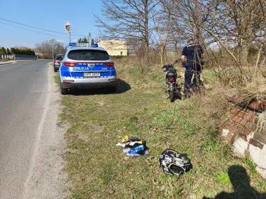 Uciekał motorowerem bez tablic - po chwili wyszły na jaw kolejne przewinienia