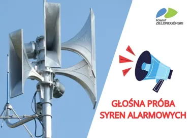 Głośna próba syren w powiecie zielonogórskim. Będą dwa sygnały