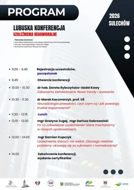Uzależnienia, których nie widać. Konferencja w Sulechowie