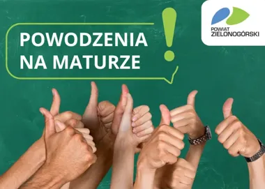 Maturzyści ruszyli do egzaminów. Powiat śle im życzenia i wsparcie