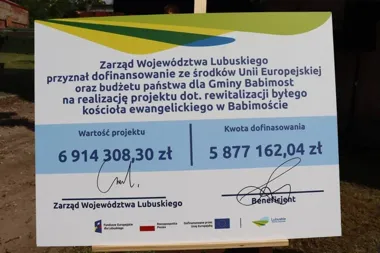 Były kościół w Babimoście dostanie drugie życie dzięki unijnym pieniądzom
