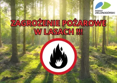 W lubuskich lasach ogłoszono najwyższy stopień zagrożenia pożarowego
