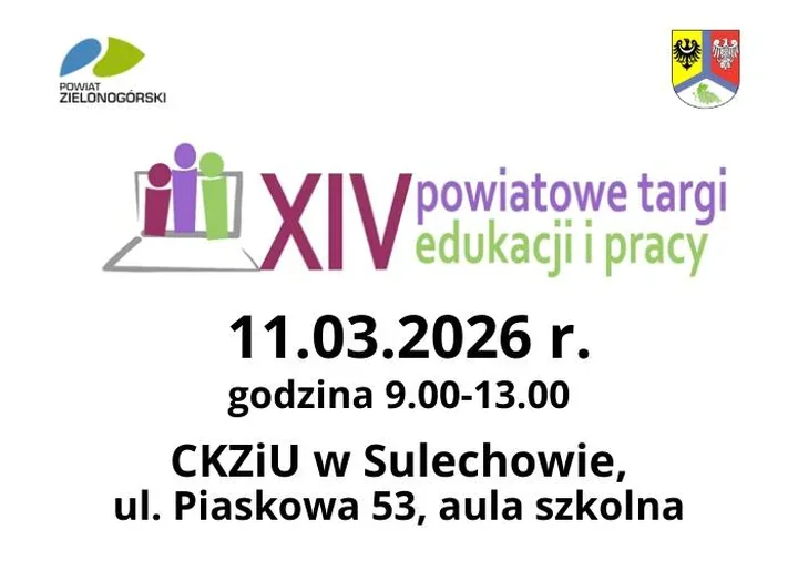 XIV Powiatowe Targi Edukacji i Pracy – oferty, praktyki i uczelnie w auli CKZiU