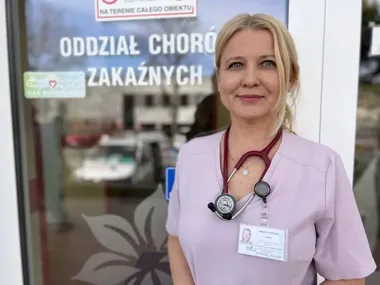 Nowa szefowa oddziału zakaźnego stawia na opiekę ambulatoryjną i badania