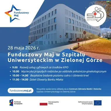 Funduszowy Maj w szpitalu rusza pełną parą. Będą badania i zwiedzanie